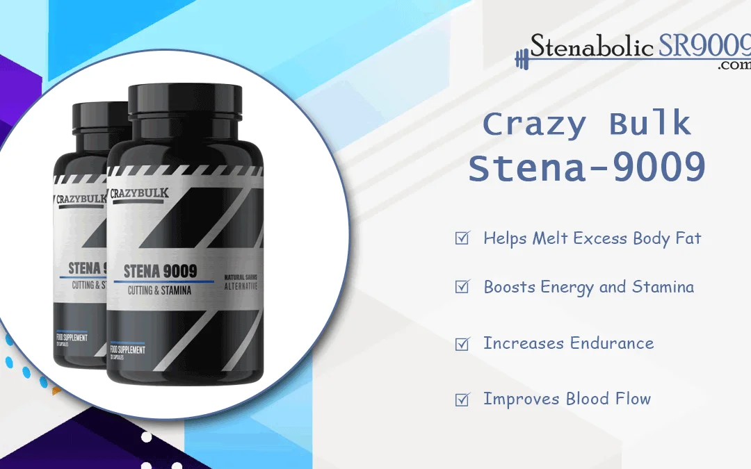 Crazy Bulk Stena 9009: Outsmart Body Fat and Low Strength with Legal Stenabolic SARM!